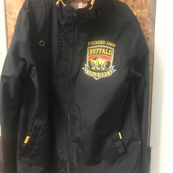 Buffalo Soldiers Hooded Jacket - Picture 2 of 4